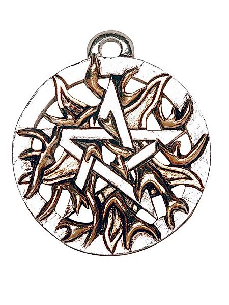 Adelia´s Amulett "Anhänger Magische Pentagramme Talisman", Feuer-Pentagramm günstig online kaufen
