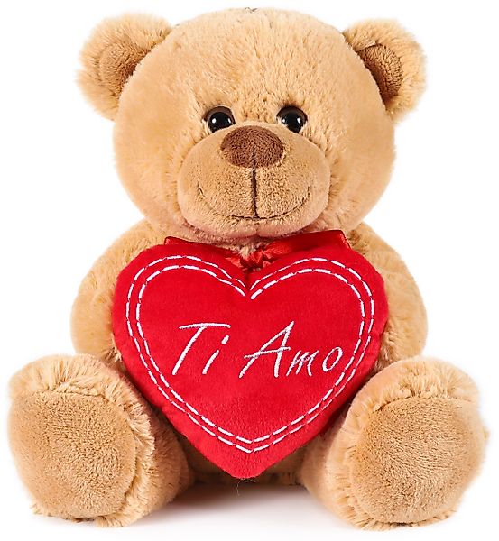 BRUBAKER Kuscheltier Teddy Plüschbär mit Ti günstig online kaufen