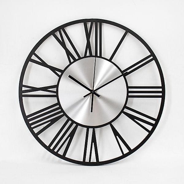 K&L Wall Art Wanduhr industrielle Metalluhr günstig online kaufen