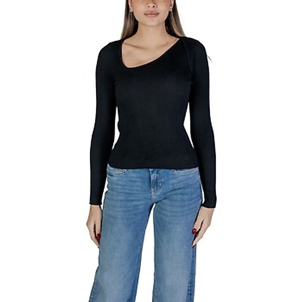 Vila  Pullover VINELLY L/S NECK DETAIL KNIT TOP/PB 14103386 günstig online kaufen