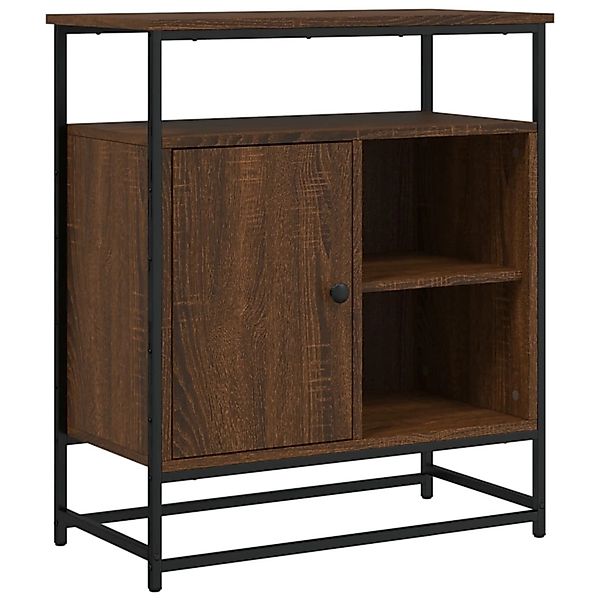 vidaXL Sideboard Braun Eichen-Optik 69x35x80 cm Holzwerkstoff 835548 günstig online kaufen
