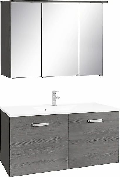 welltime Badmöbel-Set »Ravenna«, (2 St.), Breite 100 cm, mit gedämpften Sch günstig online kaufen