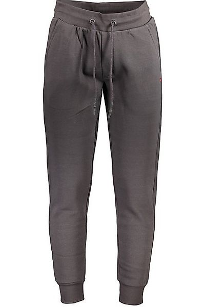 U.S. GRAND POLO 5-Pocket-Hose Graue Herren-Sporthose mit Stickerei, elastis günstig online kaufen