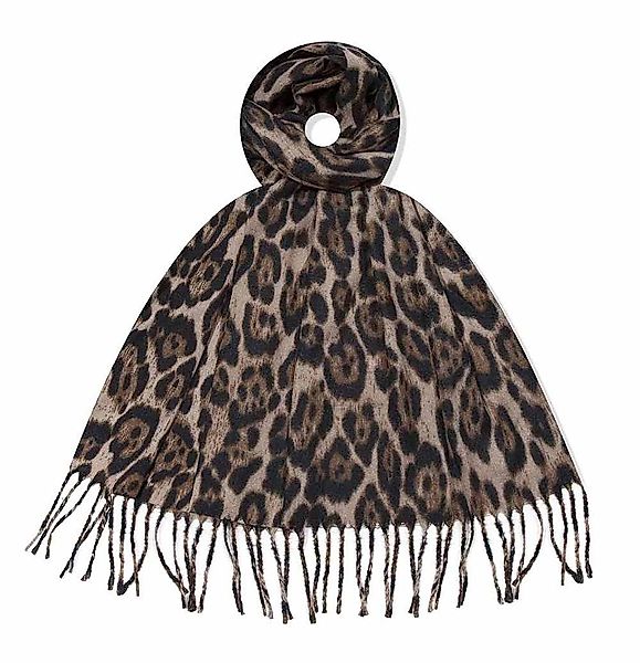 ITALYSHOP24 Modeschal Damen XL Schal Leopard günstig online kaufen
