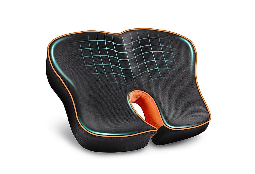 POPOLIC Sitzkissen Kissen Stuhlkissen, Erhöh Sitzkomfort, Ergonomisches Sit günstig online kaufen