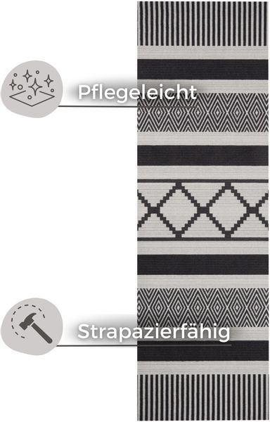 HANSE Home Läufer "Urban" rechteckig 5 mm Höhe Läufer, Rutschfest, Küchente günstig online kaufen