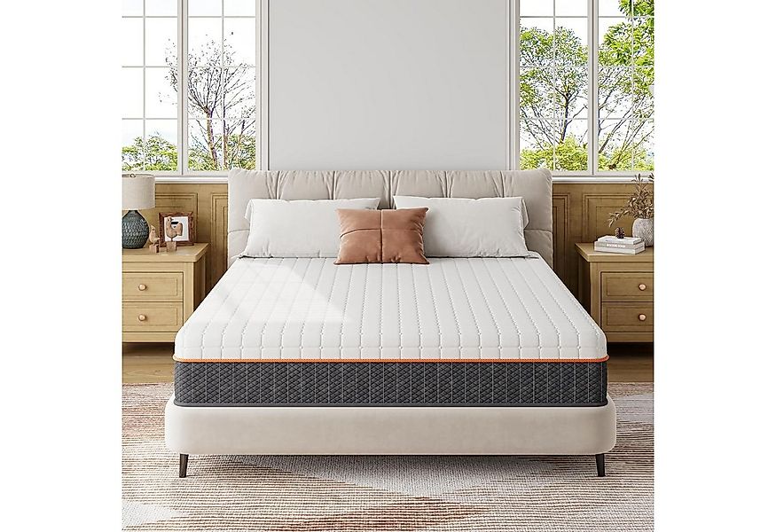 Komfortschaummatratze H3-H4 Härtegrad mit Atmungsaktiver Bezug Öko-Tex Zert günstig online kaufen