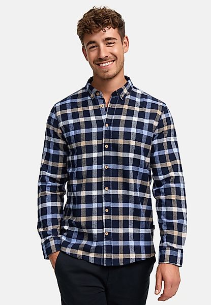 Kronstadt Langarmhemd Herren KSDean Check Herrenhemd günstig online kaufen