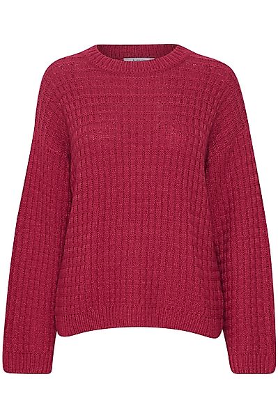 b.young Strickpullover Grobstrick mit Abgesetzten Schultern günstig online kaufen