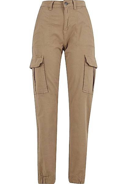URBAN CLASSICS Stoffhose Urban Classics Damen Ladies Cotton Twill Utility P günstig online kaufen