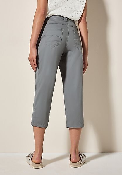 Cecil Caprihose "Style New York", Sommerhose mit Knopfdetails am Bund günstig online kaufen
