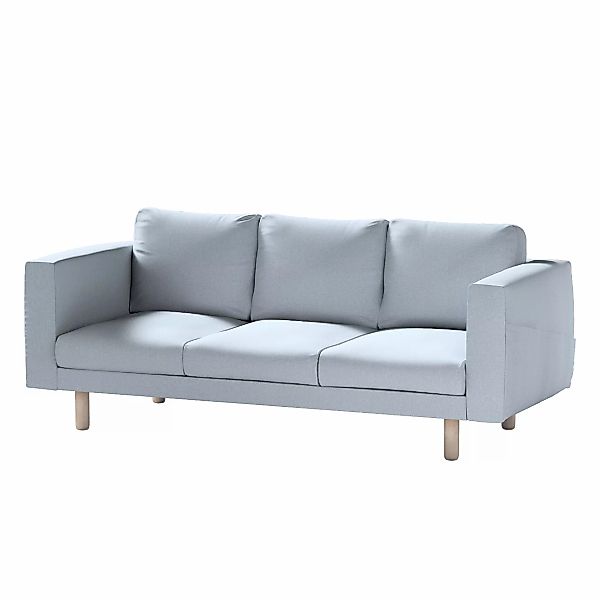 Bezug für Norsborg 3-Sitzer Sofa, steingrau, Norsborg 3-Sitzer Sofabezug, A günstig online kaufen