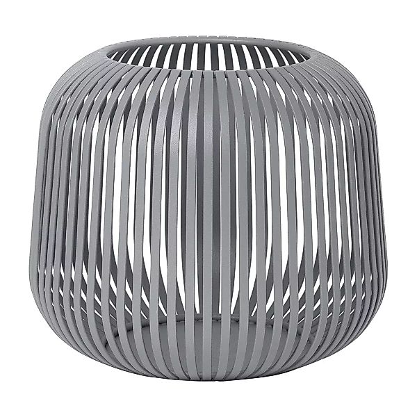 LITO - Laterne und Windlicht S | Ø 20,5 cm, H 17 cm Steel Gray günstig online kaufen