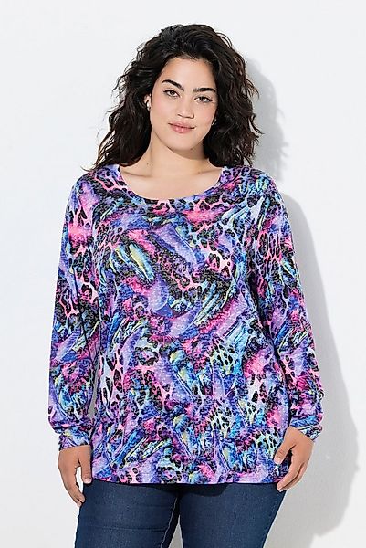 Angel of Style T-Shirt T-Shirt bequeme Passform Leomuster günstig online kaufen