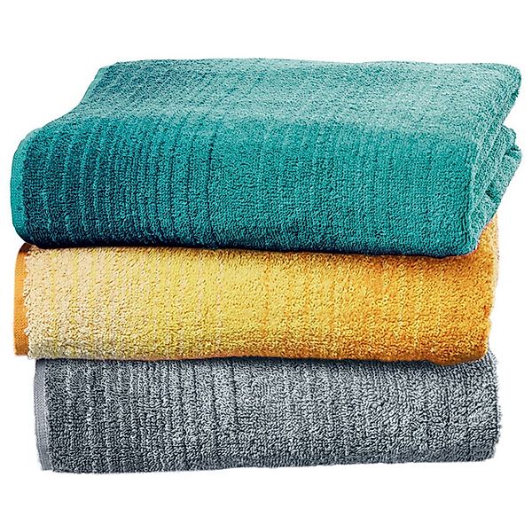 Dyckhoff Handtuch Bio Handtuch "Colori", Jacquard, günstig online kaufen