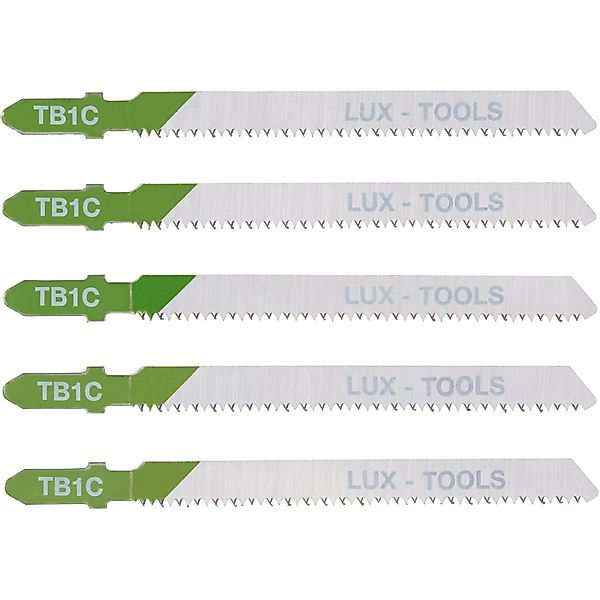 LUX-TOOLS Stichsägeblätter Holz und Kunststoff T-Schaft 75 mm günstig online kaufen