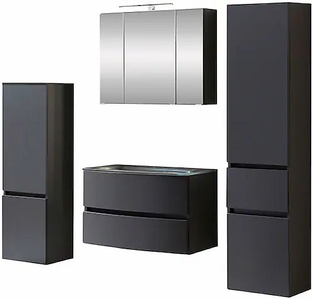 welltime Badezimmer-Set »Kaunas« Set, 4 Stk. tlg. günstig online kaufen