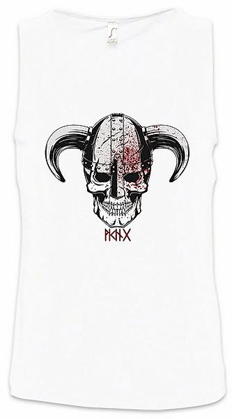 Urban Backwoods Tanktop Viking Skull IV Ärmelloses T-Shirt Wikinger Totenko günstig online kaufen