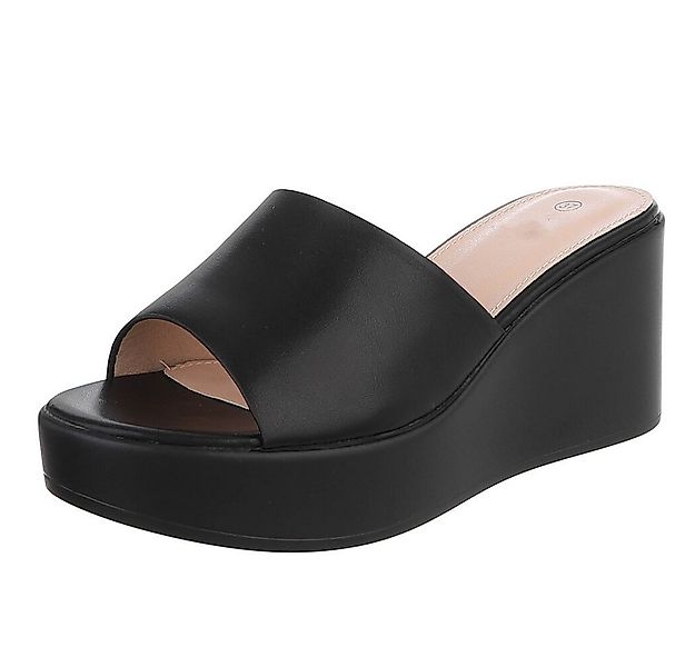 Ital-Design Moderne Wedge-Sandalen mit Plateau für Damen Plateausandaletten günstig online kaufen