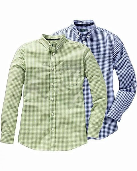 Luis Steindl Trachtenhemd Doppelpack Karohemden günstig online kaufen