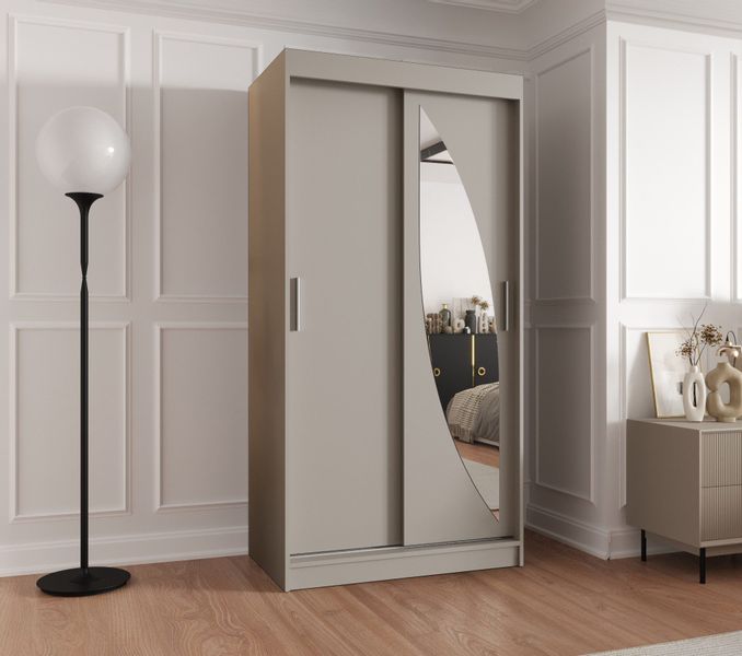 ABIKS MÖBEL Schwebetürenschrank MILO Schlafzimmerschrank, mit günstig online kaufen