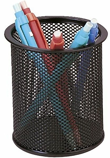 Connect Tischaufsatz Schreibtischköcher Metall schwarz. günstig online kaufen