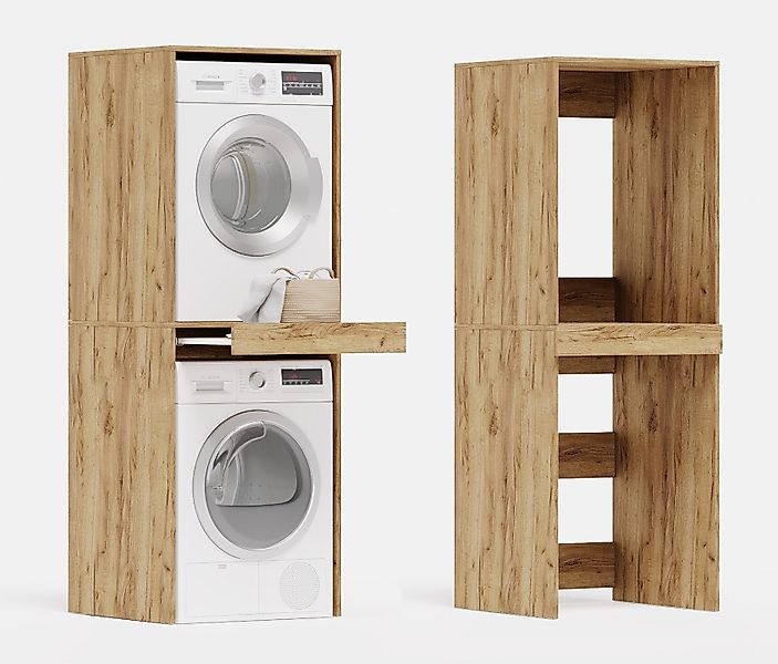 Platan Room Waschmaschinenumbauschrank Waschmaschinenschrank für Waschmasch günstig online kaufen