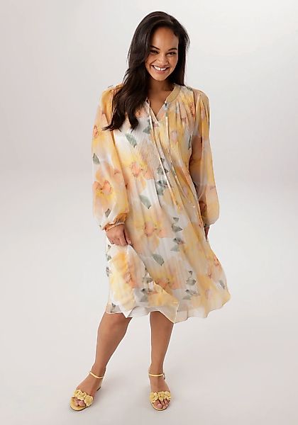 Aniston PLUS Sommerkleid in Alloverprint - NEUE KOLLEKTION günstig online kaufen