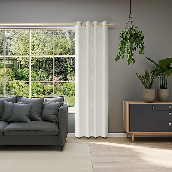 Neutex for you Vorhang "BELUGA" Ösen 1 Stk. tlg. Jacquard mit Allover-Desig günstig online kaufen