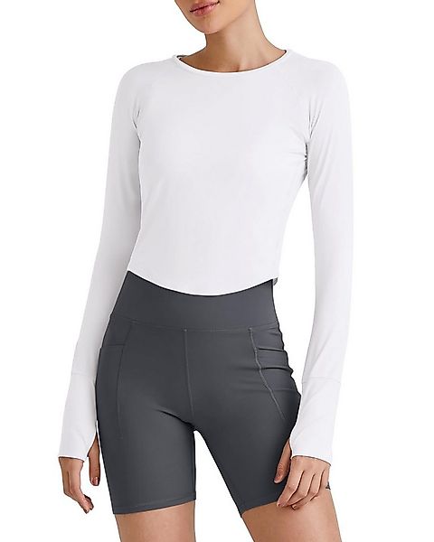 G4Free T-Shirt G4Free Damen langärmlige UPF 50+ Rashguard Workout-Tops UV-S günstig online kaufen