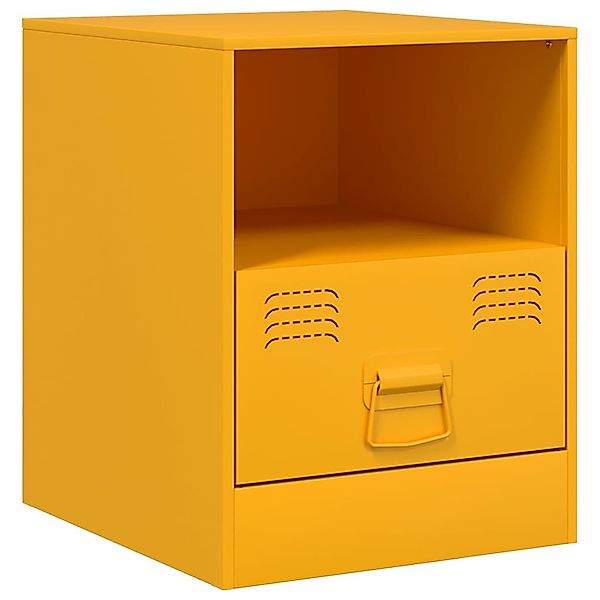 vidaXL Nachttisch Nachttisch Senfgelb 34,5x39x44 cm günstig online kaufen