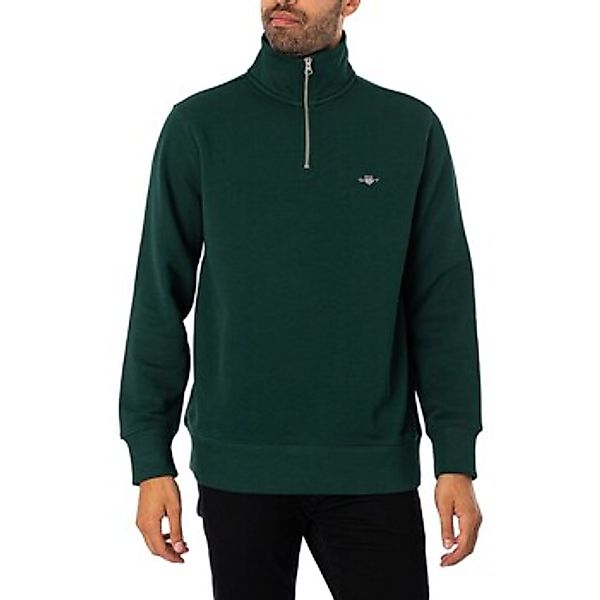 Gant  Sweatshirt Reguläres Shield-Sweatshirt mit halbem Reißverschluss günstig online kaufen