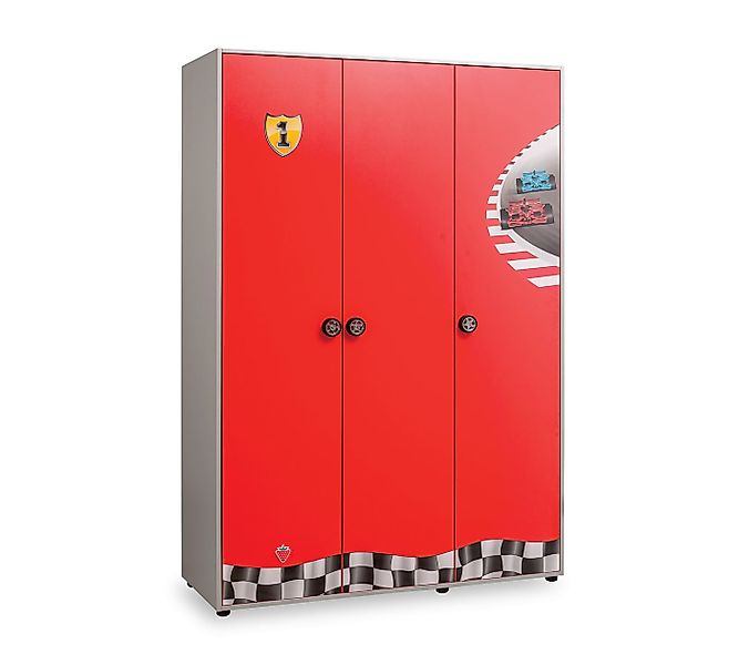 Möbel-Zeit Kleiderschrank RACECUP, 3-türig günstig online kaufen