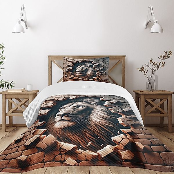 Abakuhaus Tagesdecke Set mit Kissenbezügen Waschbar, günstig online kaufen