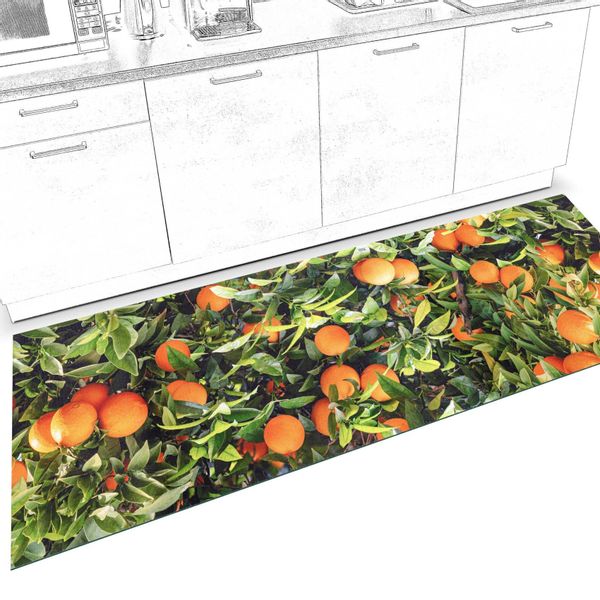 ANRO Küchenläufer Hochwertig GreenLine Flurläufer Teppichläufer günstig online kaufen