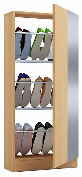 VCM Schuhschrank "Holz Schuhschrank Schuhkommode Fulisa L Spiegel", (1 St., günstig online kaufen