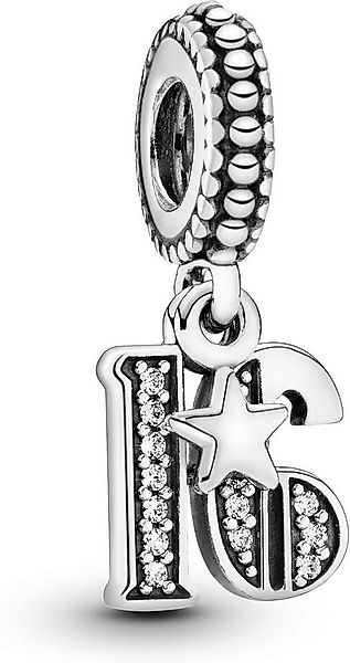 Pandora Kettenanhänger Pandora 16. Geburtstag Charm 797261CZ Anhänger günstig online kaufen