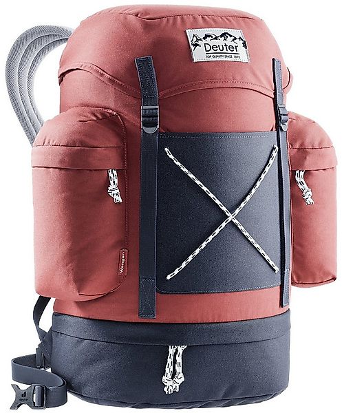 deuter Tagesrucksack Wengen Vintage Stecktasche 15" Laptopfach Rucksack 25L günstig online kaufen