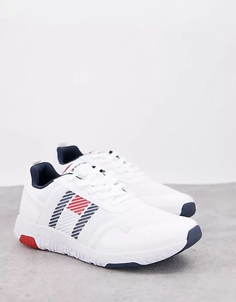 Tommy Hilfiger – Leichte Sneaker im Runner-Design mit seitlichem Flaggenlog günstig online kaufen