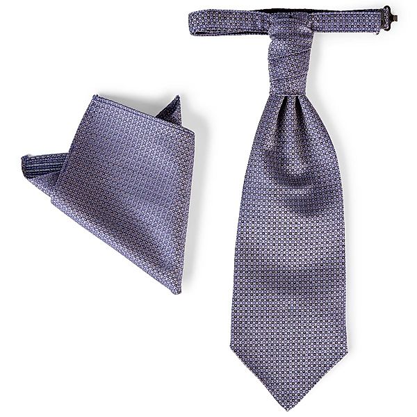 Digel Plastron mit Einstecktuch Farbe blau Größe: One Size günstig online kaufen