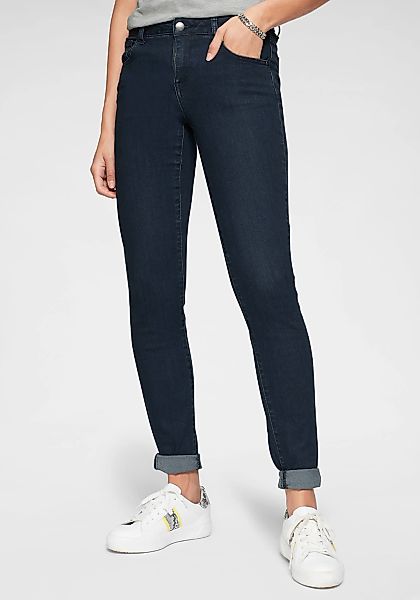 Tamaris Skinny-fit-Jeans schmale Beinweite, mit Gürtelschlaufenbund, mit Me günstig online kaufen