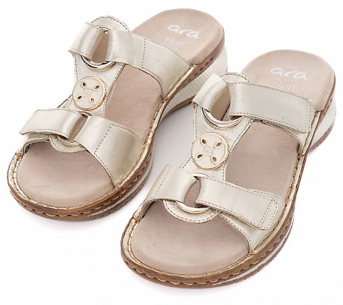 Ara HAWAII Pantolette, Sommerschuh, Sandale mit Keilabsatz günstig online kaufen