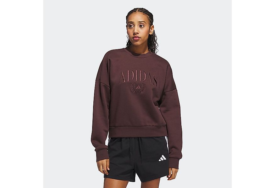 adidas Sportswear Sweatshirt W COZY SWT mit verspielter Grafik auf der Brus günstig online kaufen