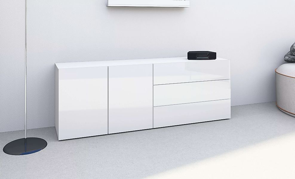 borchardt Möbel Sideboard "Sophia", Breite 152 cm, stehend und hängend mont günstig online kaufen