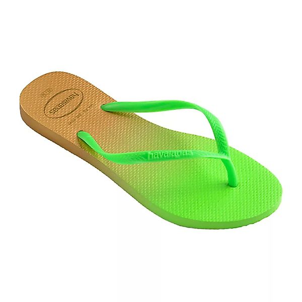 Havaianas Slim Gradient Flip-flops EU 37-38 White / Fluorescent Eletric günstig online kaufen