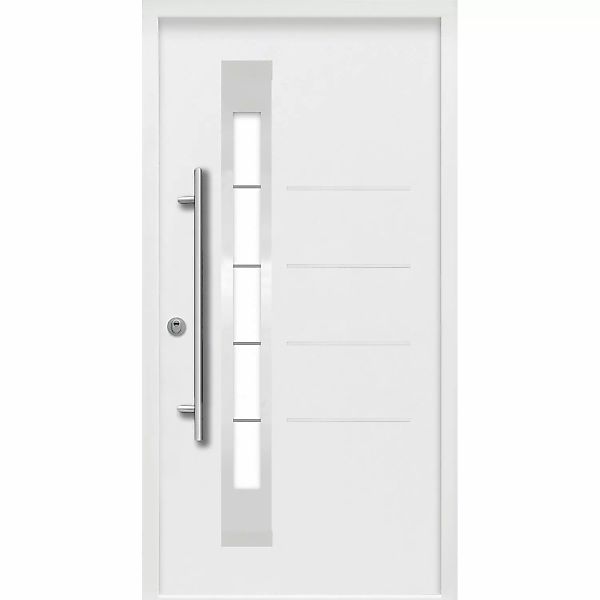 Splendoor Thermospace Sicherheits-Haustür Berlin Prime RC2K Weiß 100x210 cm günstig online kaufen