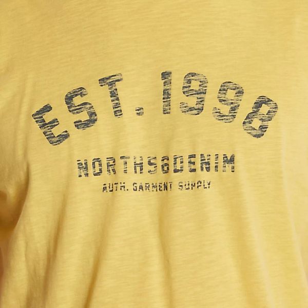 North T-Shirt mit Label-Print günstig online kaufen
