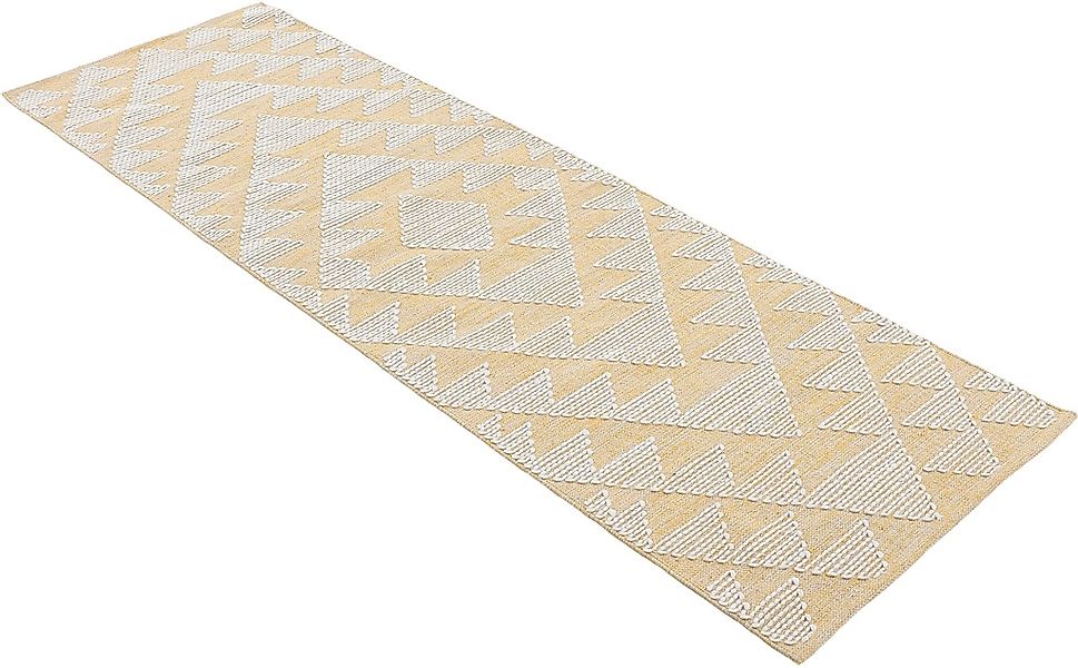 carpetfine Teppich "Kelim Durry, auch als Läufer" rechteckig 5 mm Höhe geom günstig online kaufen