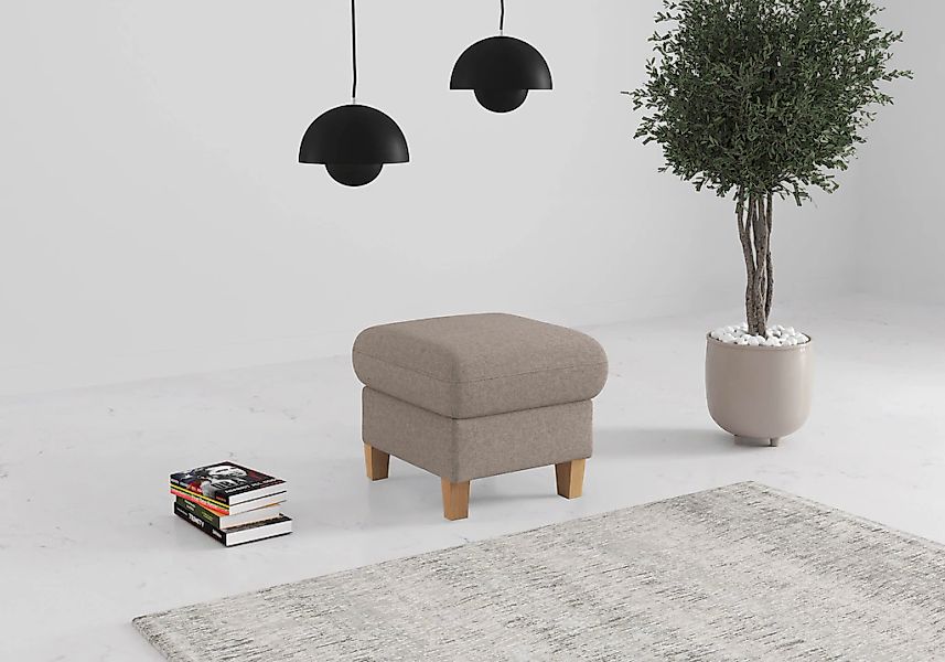 Home affaire Polsterhocker "Glendale" mit Stauraum günstig online kaufen