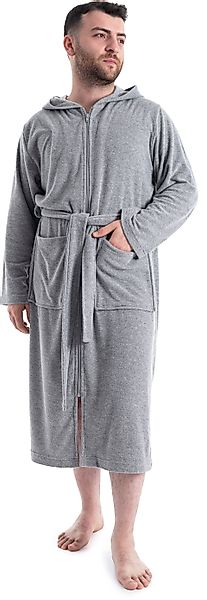 my home Herrenbademantel "Nela, ideal für Sauna & Spa, Hotelbademantel, Mor günstig online kaufen